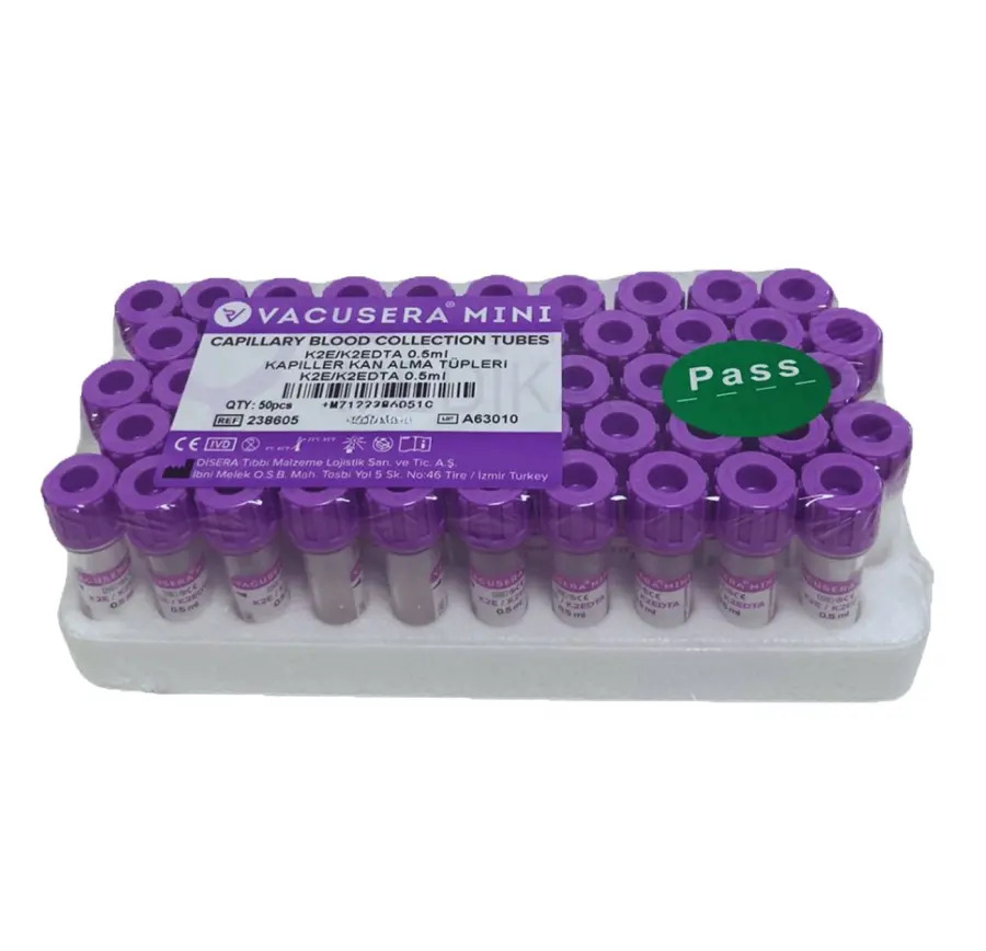 Hemogram Tüpü 0.5 ml 50 Adetli