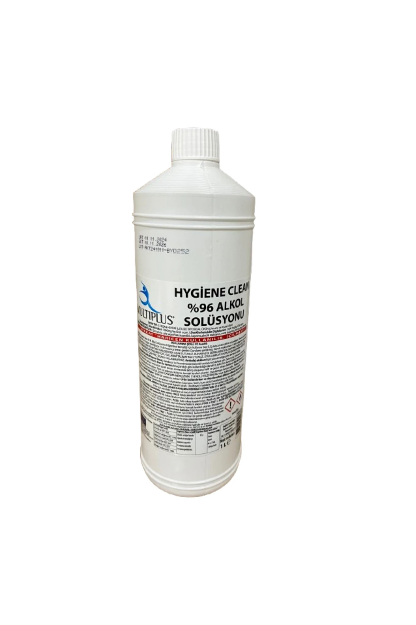 %96 Hyigenic Solüsyon 1 Lt (Tıbbi Etil Alkol)