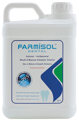 Farmisol Alkolsüz Antiseptik Dezenfektan 5 Lt