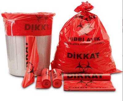 Orta Boy Tıbbi Atık Poşeti